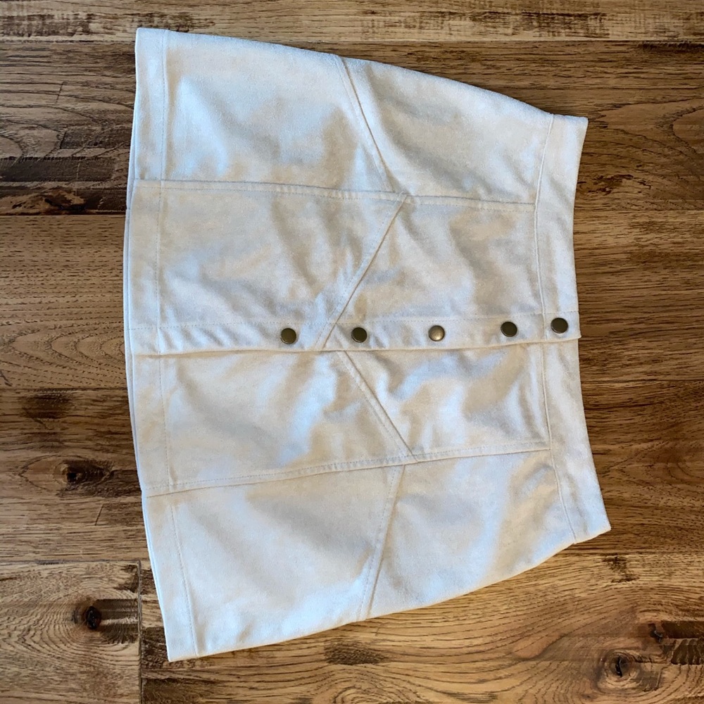 Cream skirt